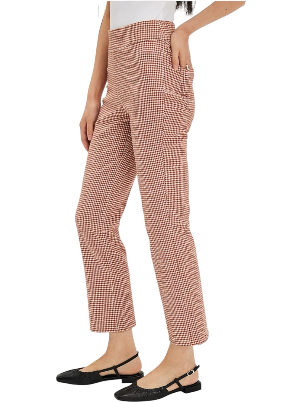 Free People My Feelings Slim Crop Pants Size M